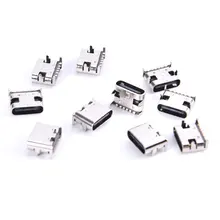 

10 PCS Micro USB Charging Jack Port Replacement Socket Repair PS4 Controller
