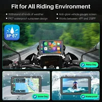 Carplay for bmw XR M1000 R1200GS R1250GS S1000XR R1300GS 7 Inch Portable Motorcycle Navigator CarPlay Android Auto Navigator - Image 4