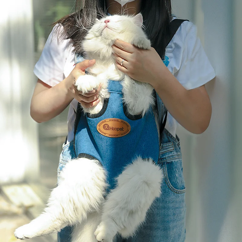 

Pet Mesh Backpack Cat Bag Breathable Lightweight Backpack Going Out Portable Cat Pet Bag