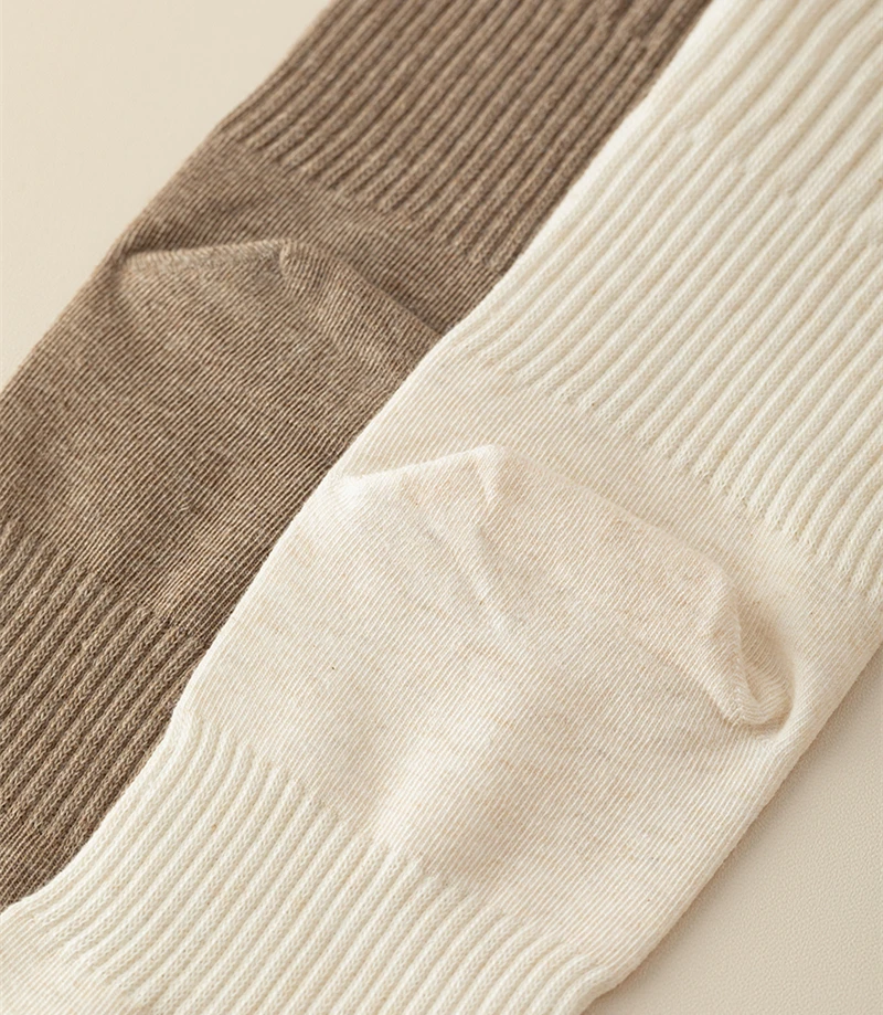 5 Paare/los Männer Fünf Finger Socken Herbst/Winter Wärme 100 % Baumwolle Einfarbig Split Toe Sport Socken Anti-geruch Harajuku Zehen Socke – Detail 6