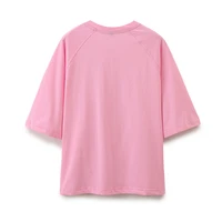 DUOPERI Women Fashion 2 Pieces Sets Solid Loose T-Shirt and High Elastic Waist Trousers Female Chic Lady Casual Pant Coordinates - Image 3