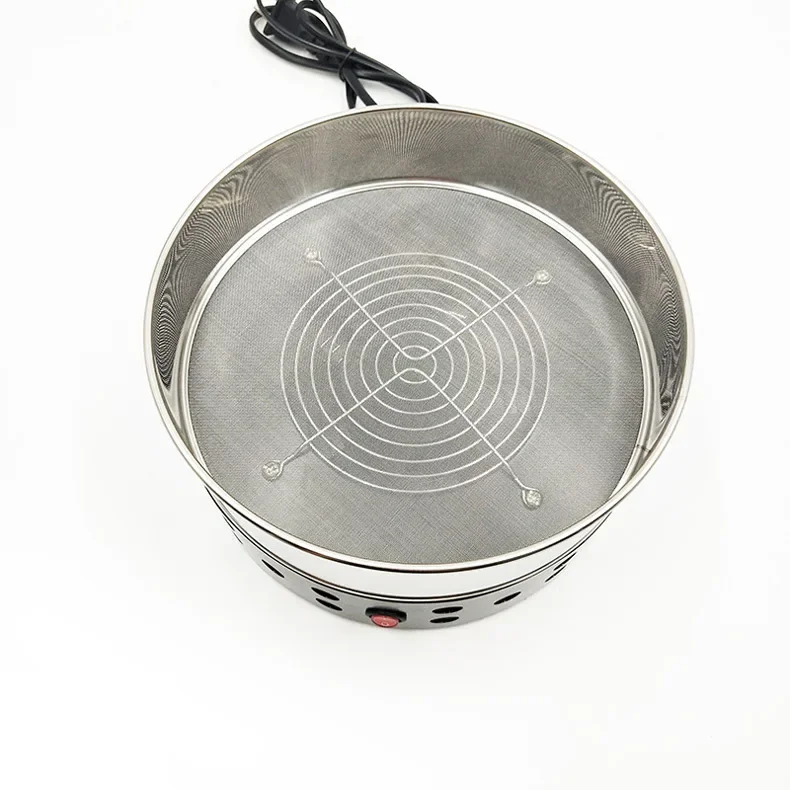 Description Picture 6 of item110V/220V Household Small Coffee Bean Roaster High Suction Stainless Steel Cooler Cooling Plate With Filter Radiator