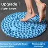 Foot Yoga Massage Acupressure Board Mat Muscle Relaxation Round Exercise Mat Fitness Foot Training Massage Acupressure Mat 2