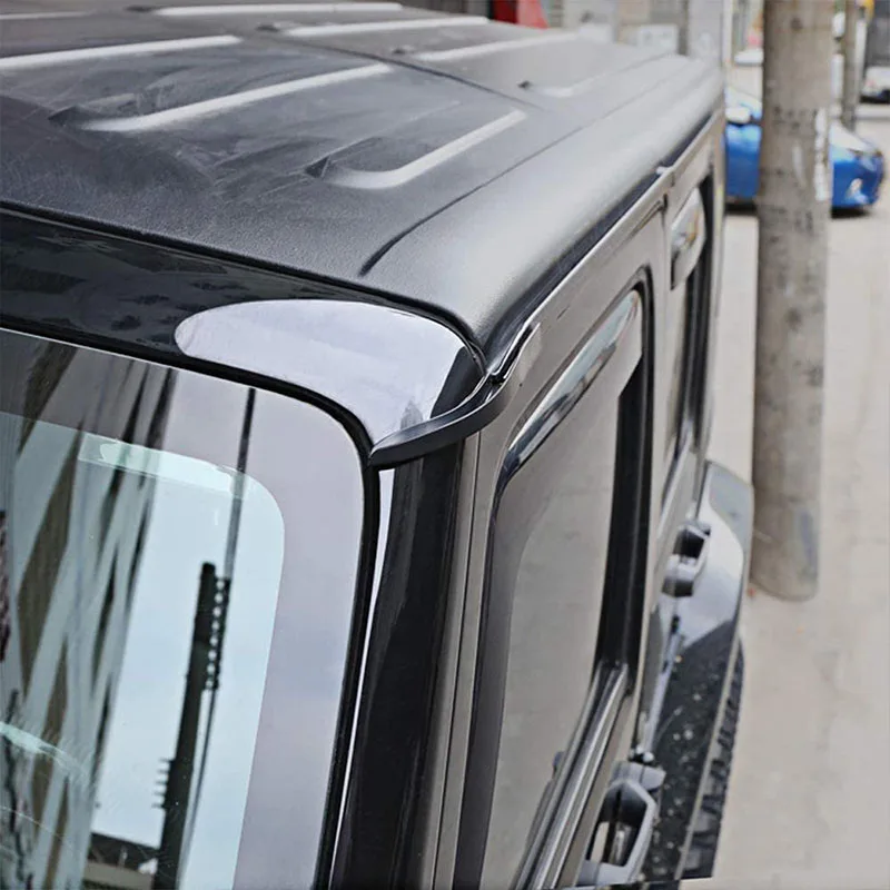 2 Pcs Car Rain Gutter Extensions for Jeep Wrangler