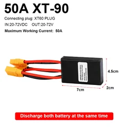 Dual Battery Discharge Converter and Connection Adapter (100A XT - 90)