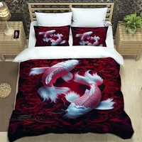 3D fish Cute printed Bedding Sets exquisite supplies set duvet cover bed comforter set bedding set luxury birthday gift 2