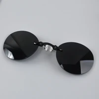 Morph192.- Lunettes de soleil rondes sans monture pour hommes, réinitialisation sur antarctique, Mini lunettes vintage, Matrix, UV400 2