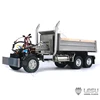 LESU RC 1/14 6x6 Hydraulic Dumper Trucks Metal Radio Control Dump Car KIT Model With Buckert Light Sound Motor For Adult Th20217 1