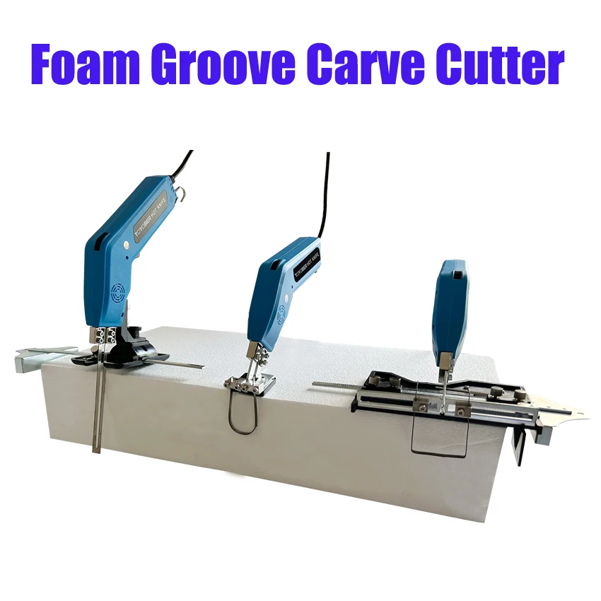 Foam Cutter Grooving Styrofoam Carve Pearl Cotton Hot Knife Electric Foam Polystyrene Cutting Machine Styrofoam Cutter DIY Tool