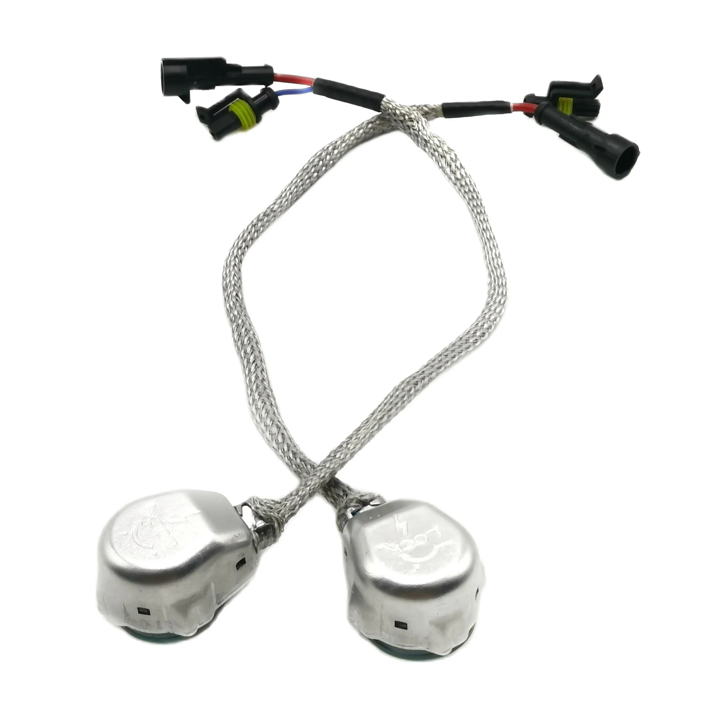 Genuine D2S D4S Aluminum Socket Adaptor Xenon Bulbs Wiring Harness