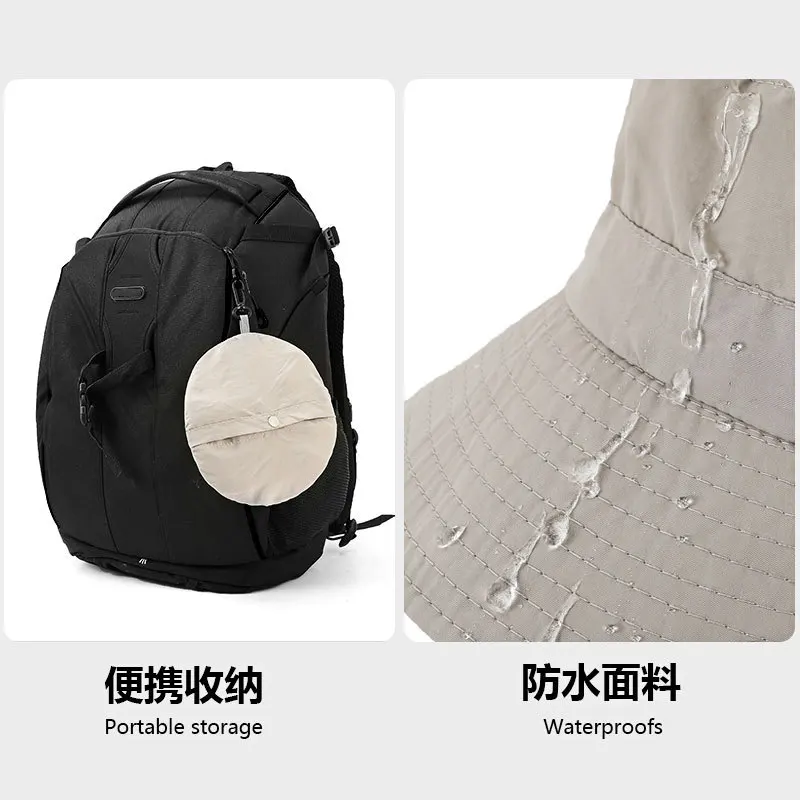 Men's Women's Waterproof Surfing Fisherman Hat Sun Protection Hat Summer Quick Drying Outdoor Mountaineering Sun Protection Hat