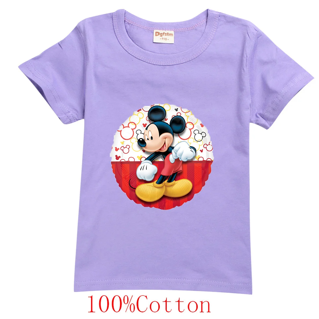 

Disney Mickey Minnie Boys Girls Teenager Outfits Tee Shirt Kids Clothes T Shirts Children Cartoons Casual Tops