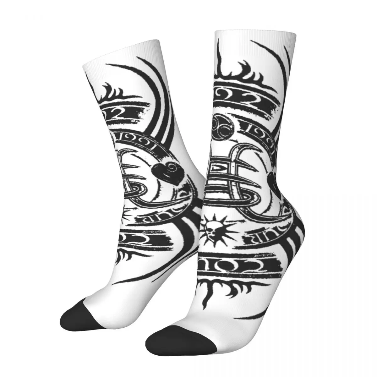 HEROES DEL SILENCIO Unisex Winter Socks Outdoor Fun printing Socks Street Style Crazy Sock xdinary heroes тупик