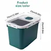 Pet Food Storage Container 22lb Air Tight Dog Food Container Pet Dry Food Storage Moisture Proof Cat Puppy Food Bin With Lid 6