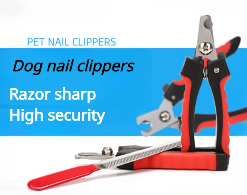 

Professional Pet Cat Dog Nail Clipper Cutter With Sickle Stainless Steel Grooming Scissors Clippers for Pet Claws Dog Supplies