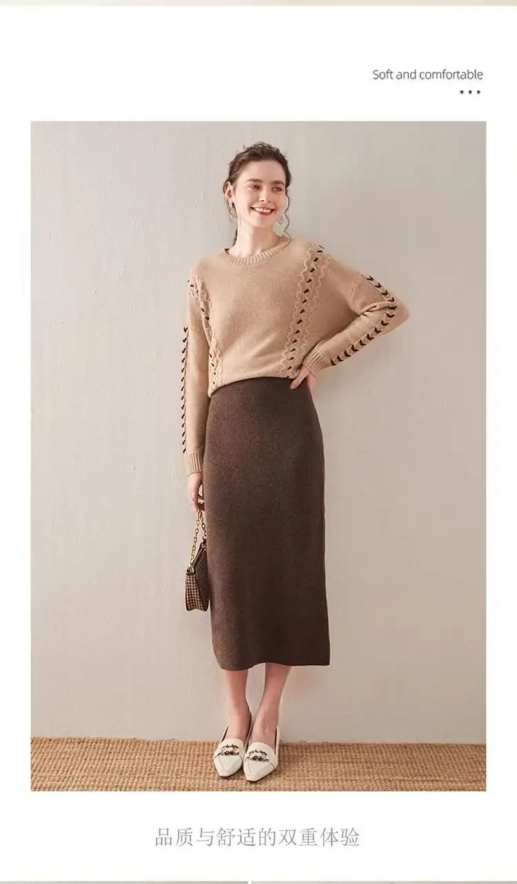 LTYQIN Women's Elegant A-Line Midi Skirt quality