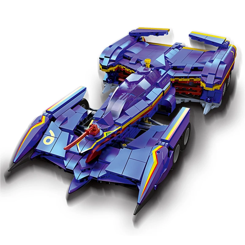 

Anime Future GPX Cyber Formula Racing Model Building Blocks Classics Speed Champion Super Car Vehicle Bricks Toy Boy Friend Gift