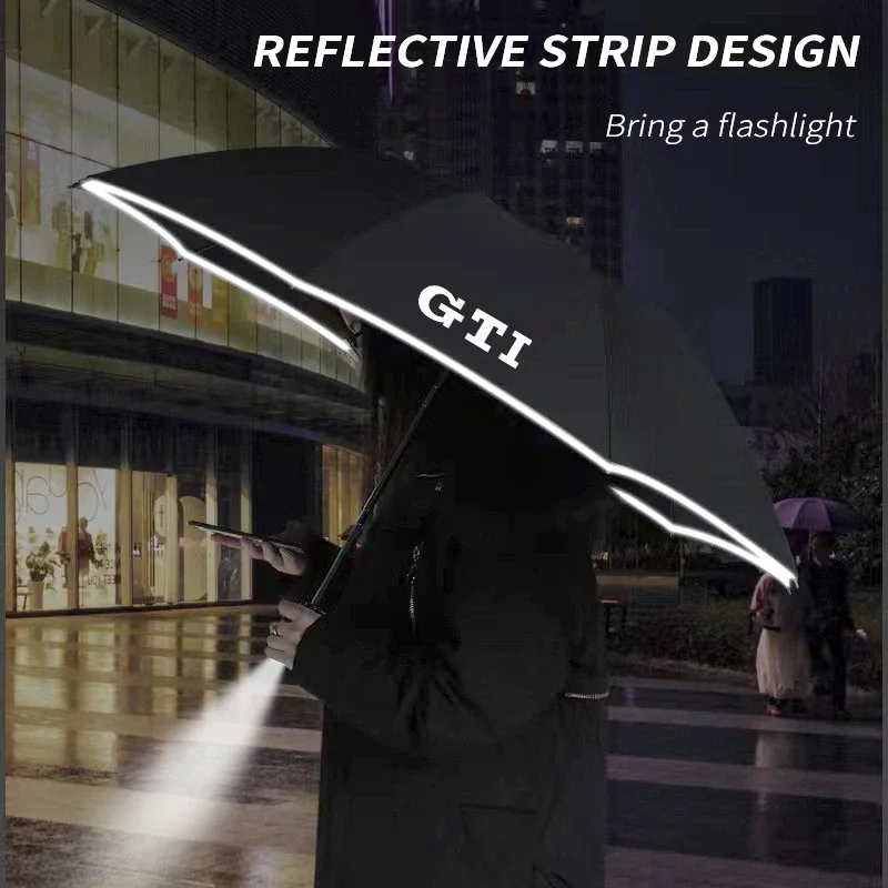 Car Windshield Sunshade Umbrella Sets For Volkswagen GTI Golf Mk2-Mk8 R400 Car Fully Automatic Reflective Sun Umbrella