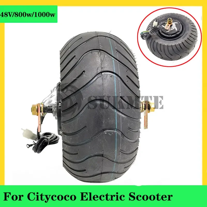 Moteur De Roue Pour Scooter électrique 350W - Pneu Plein, Sans Balais, 36V - Compatible Xiaomi M365 Et Autres Modèles