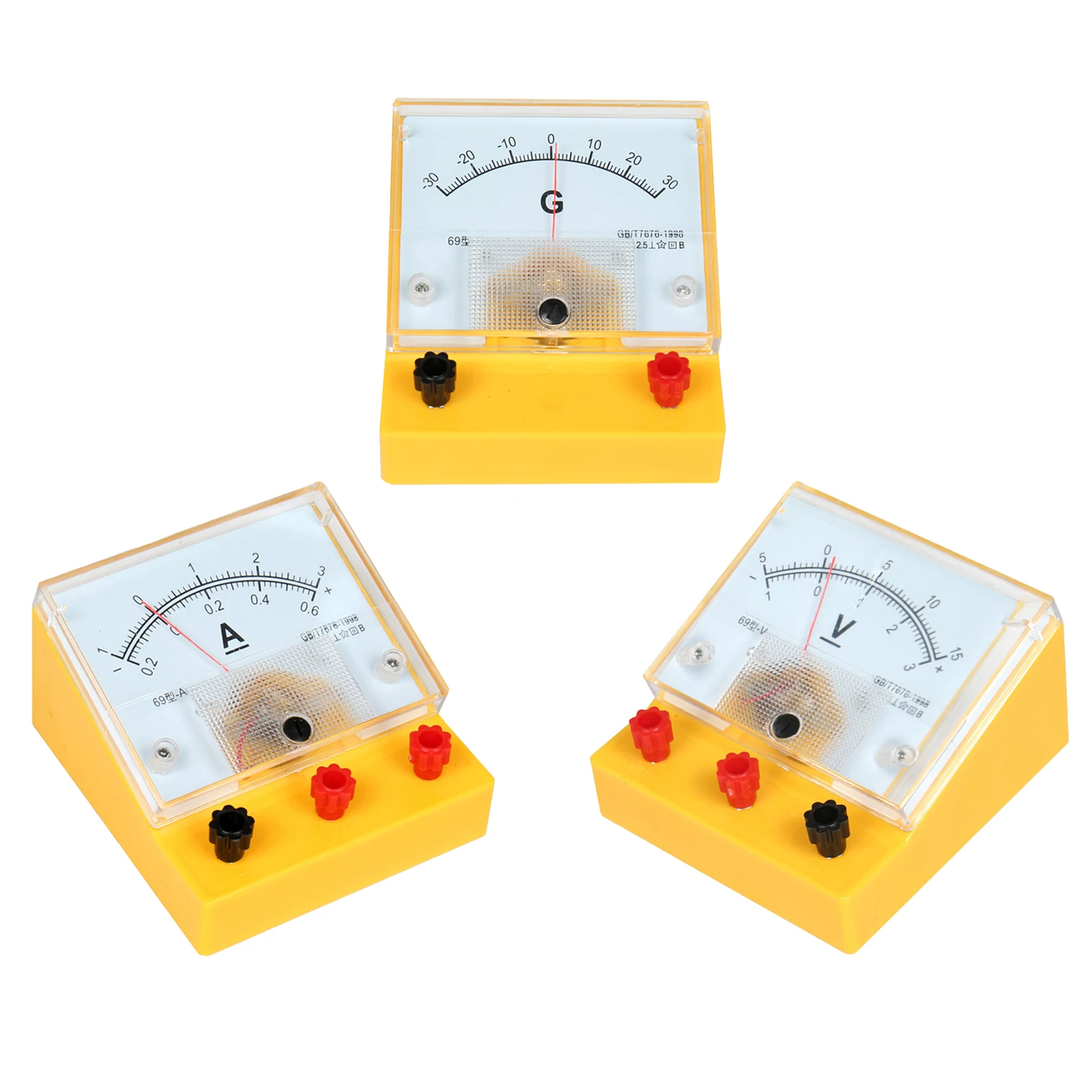 DC Ammeter Voltmeter/ Volt Meter Sensitive Ammeter Galvanometer Level 2