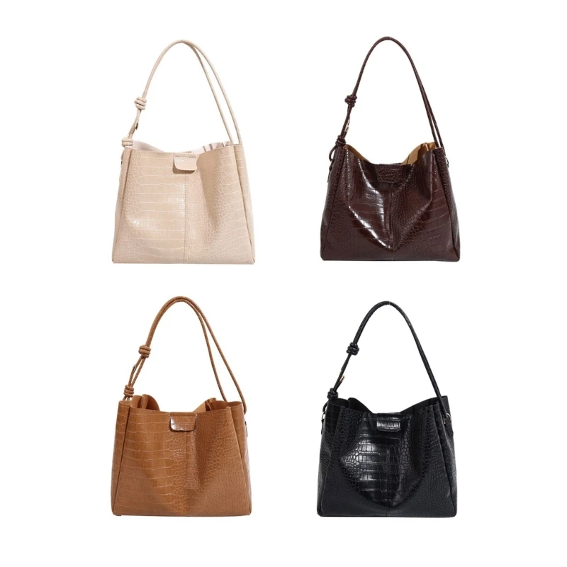

Large Capacity Crossbody Bag for Women Fashionable PU Leather Tote Shoulder Bag