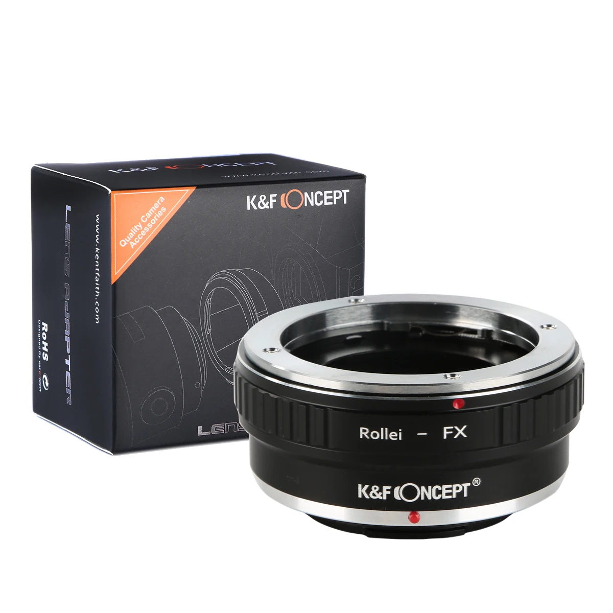 

K&F Concept Lens Adapter for Rollei QBM mount lens to Fujifilm Fuji X S10 XT200 XPro3 XT4 X-M2 X-E1 X-A2