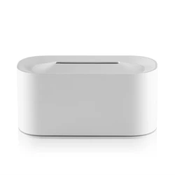 Mini Ultrasonic Aromatherapy Humidifier with Night Light (WHITE)