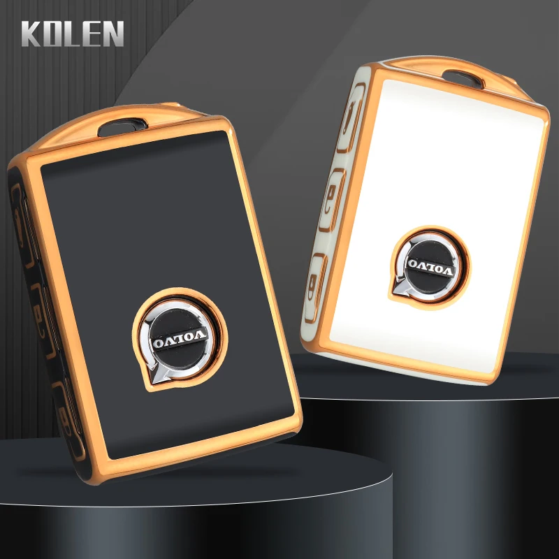 Premium TPU Car Remote Key Case Cover - Protective Shell & Accessory Bag