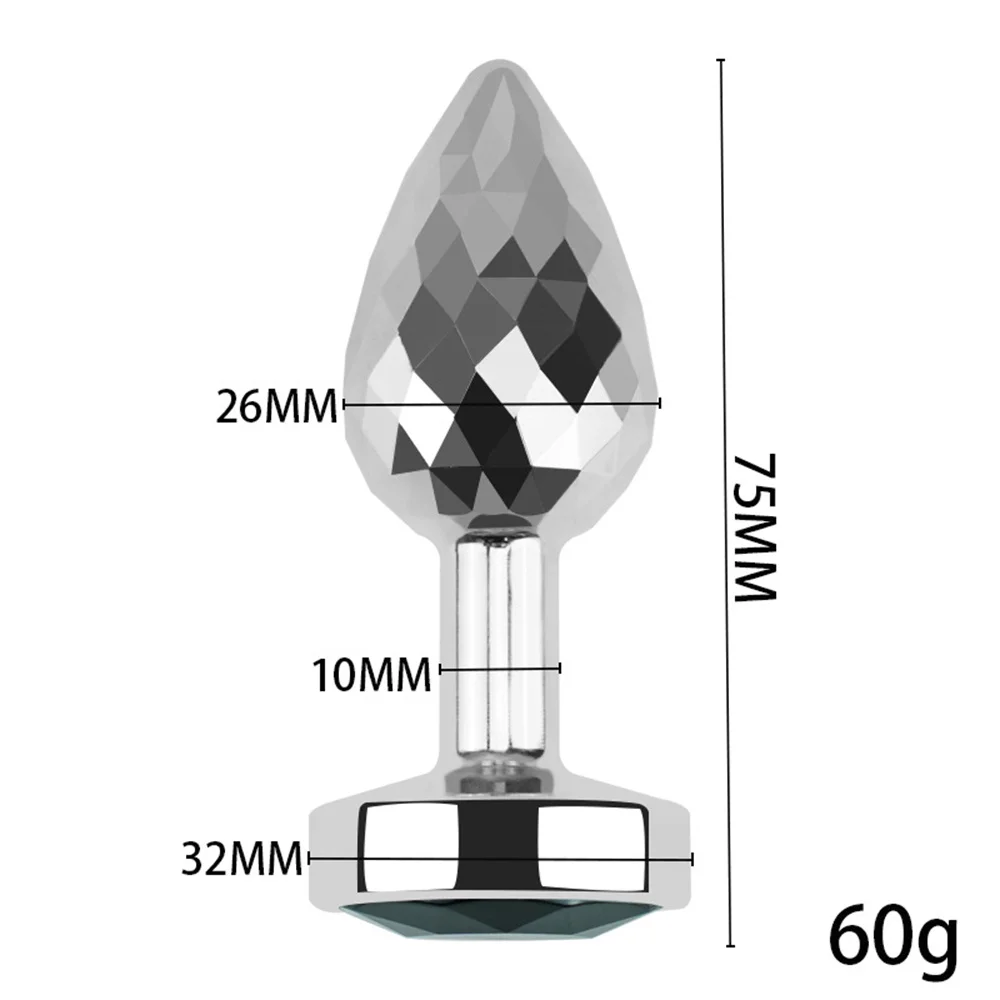 Metal Buttplug Anal Toys Adult Sex Products Sexy Items Female Masturbation Anus Vaginal Dilator Stimulation Prostate Massage Toy