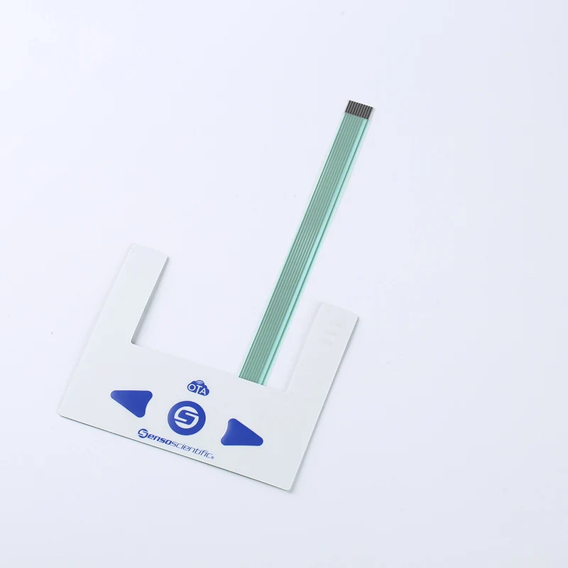 hot sale factory direct membrane switch panel control pc membrane switch panel