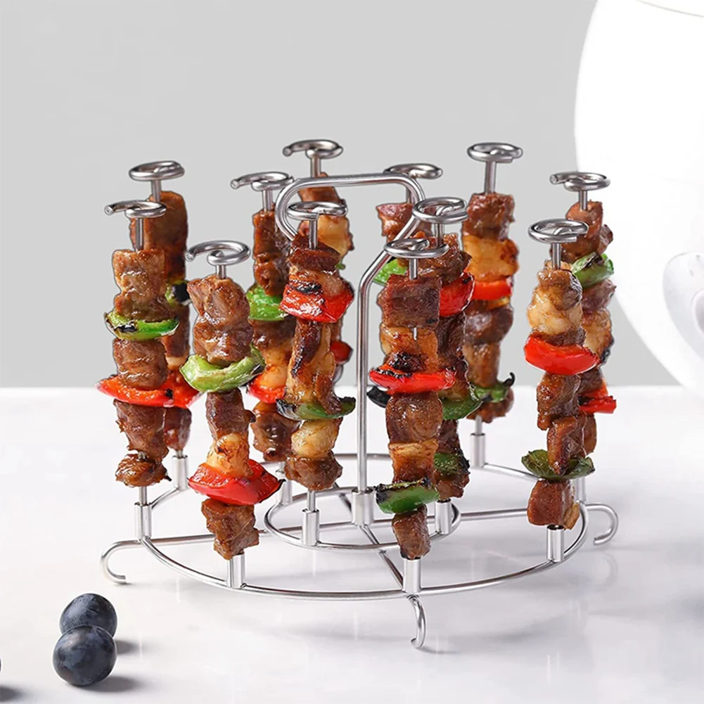 Air Fryer Skewers,Kebab Stand,Ninja 15 in 1 Accessories,Compatible with 8 Quart Ninja Foodi/Pot/Pressure Cookers