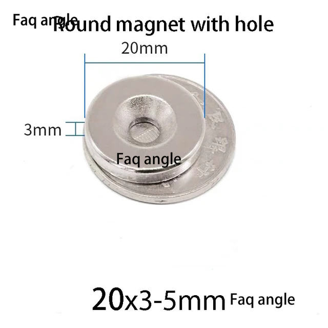 N52 Neodymium Strong Puissant Aimant rond