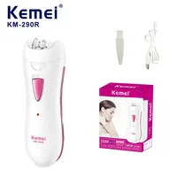KEMEI km-290r Rechargeable Electric Lady Epilator Women's Hair Removal Electric Shaver For Women Epilator 1