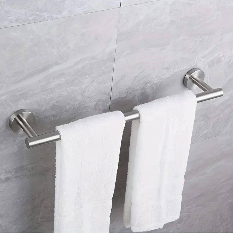 60cm bathroom towel bar, towel ring, bathroom accessories,  stainless steel bathroom towel rack, wall mounted towel rack