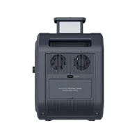 Station d'alimentation ABOK 2500W, générateur solaire AC, batterie LiFePO4 2160Wh, plus de 4000 cycles de charge, pour l'alimentation domestique, le camping, les situations d'urgence. 8
