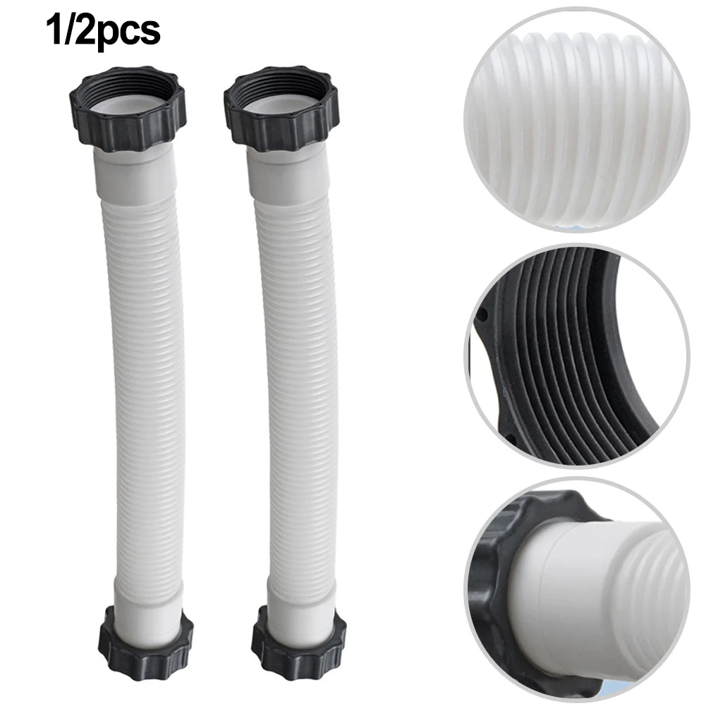 1/2pcs Pool Sand Filter Pump Hose For Intex 16 Inch pool pump replacement hose,swimming pool accessory,pool hose coupling,pool inlet connection kit