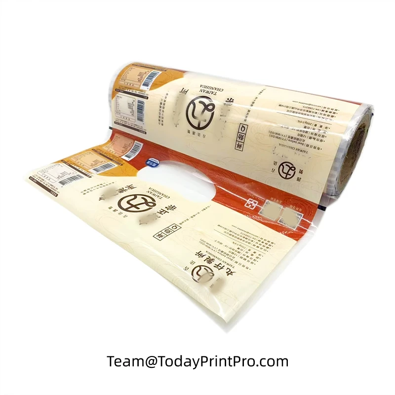 Printed Plastic Roll for Sample Sachet Packaging Stick Pack Film