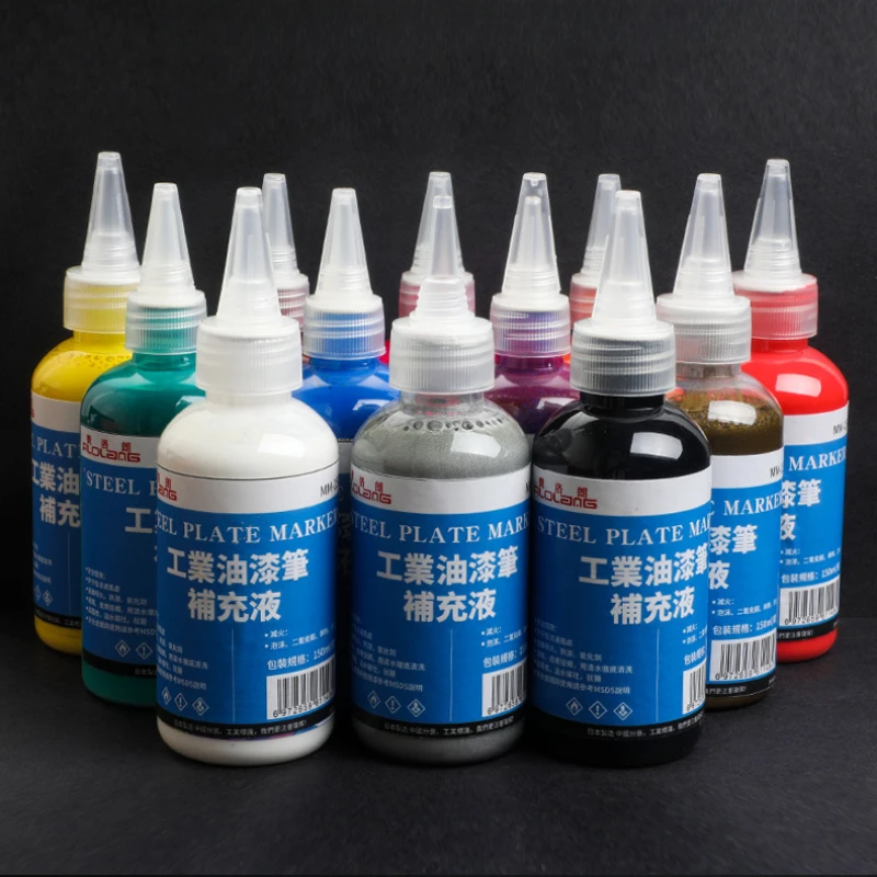 10/16/30mm Can Add Ink Wide Head Industrial Paint Pen for Painting Graffiti Wood Metal Marking Waterproof Paint Marker Pen paint marker pen paint pen art marker pen