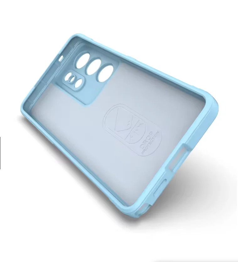 Silicone Soft-Touch Airbag Case with Full Lens Protection and Anti-Drop Cover