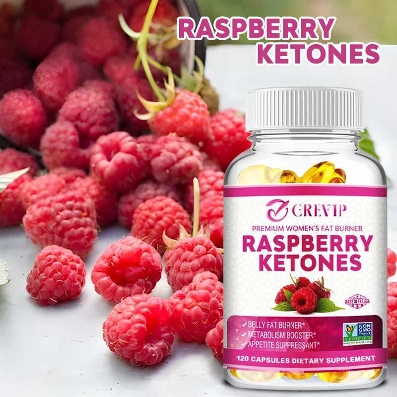 Raspberry Ketones-Supports Healthy Weight Management, Antioxidants, Boosts Energy Levels, Increases Satiety
