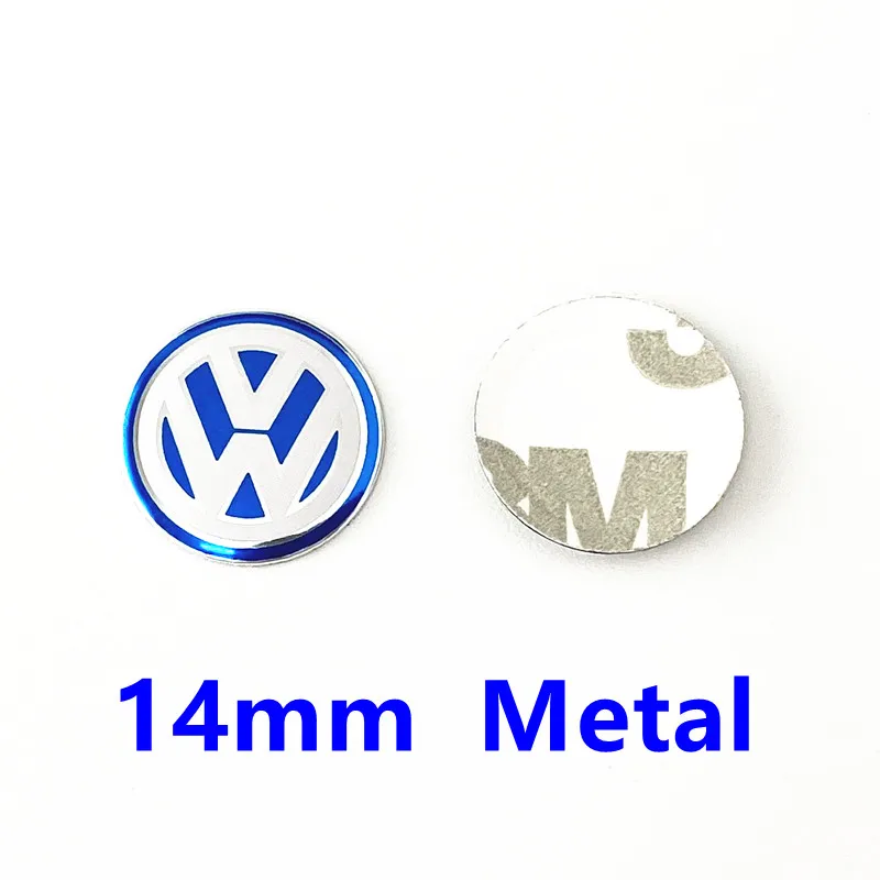 VW Car Remote Shell Sticker 100 Pcs car decal,car emblem,epoxy sticker badge
