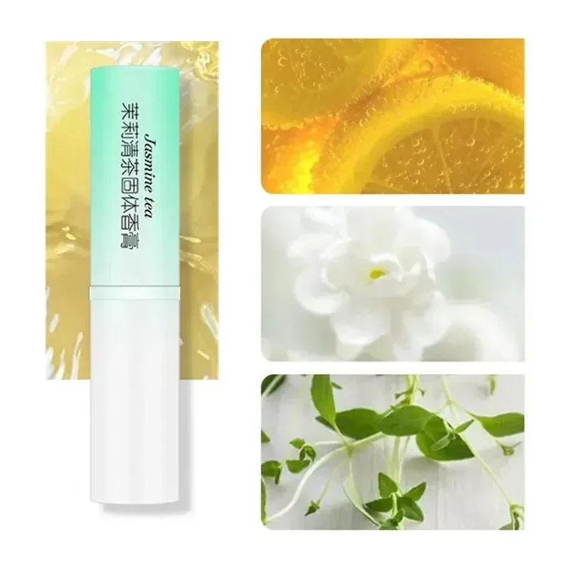 

Portable Solid Perfume Stick Fragrances Women Men Solid Balm Mild Long Lasting Aroma Deodorant Fragrance Body Antiperspirant