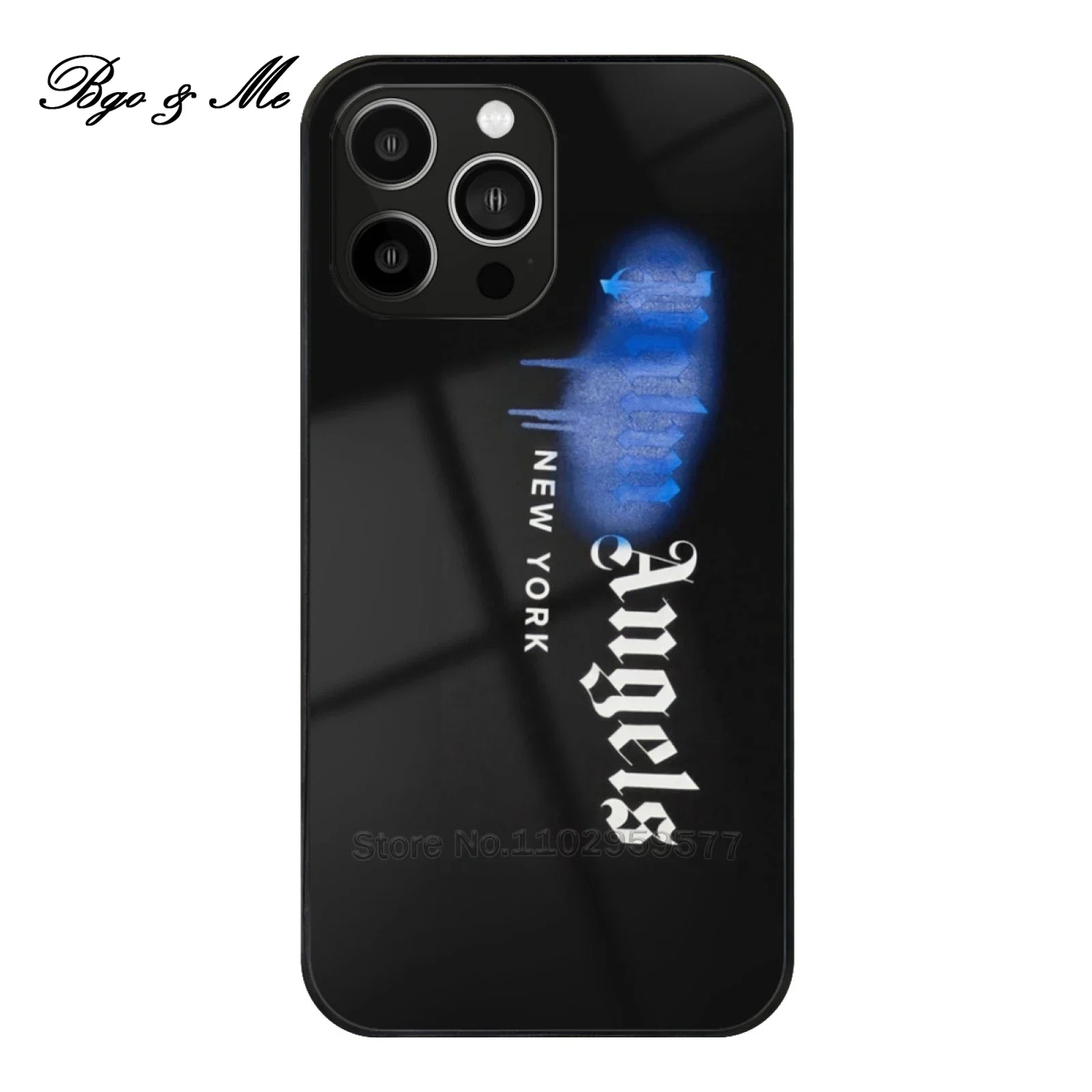 Custodia In Vetro Temperato Per Iphone 15 14 13 12 Pro Max Custodia Stockx Stock Hypebeast Android Youtuber Ksi Anime