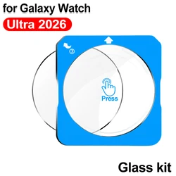 Premium Tempered Glass Screen Protector for Smartwatch - Easy Install Protective Film (Kit for Ultra 2)