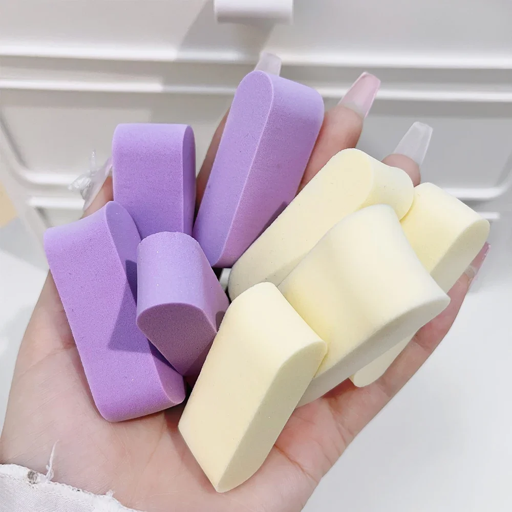 Description Picture 6 of item8pcs Makeup Blending Sponge Wet and Dry Cheese Rice Cake Strip Powder Puff Face Foundation Concealer Cream Powder Cosmetic Puffs