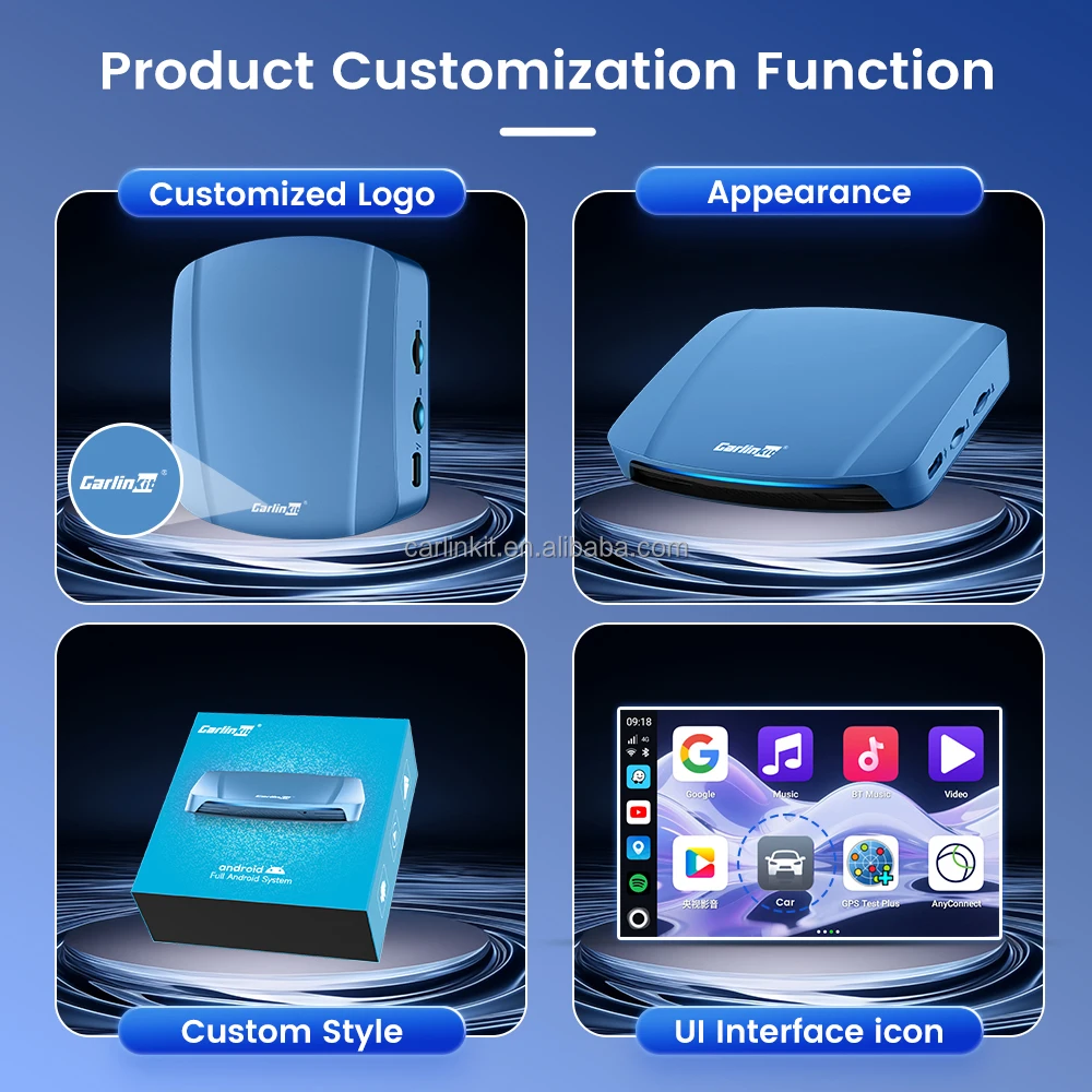 Carlinkit 8g 256gb Tbox Ultra SM6350 5GHZ Carplay ワイヤレス