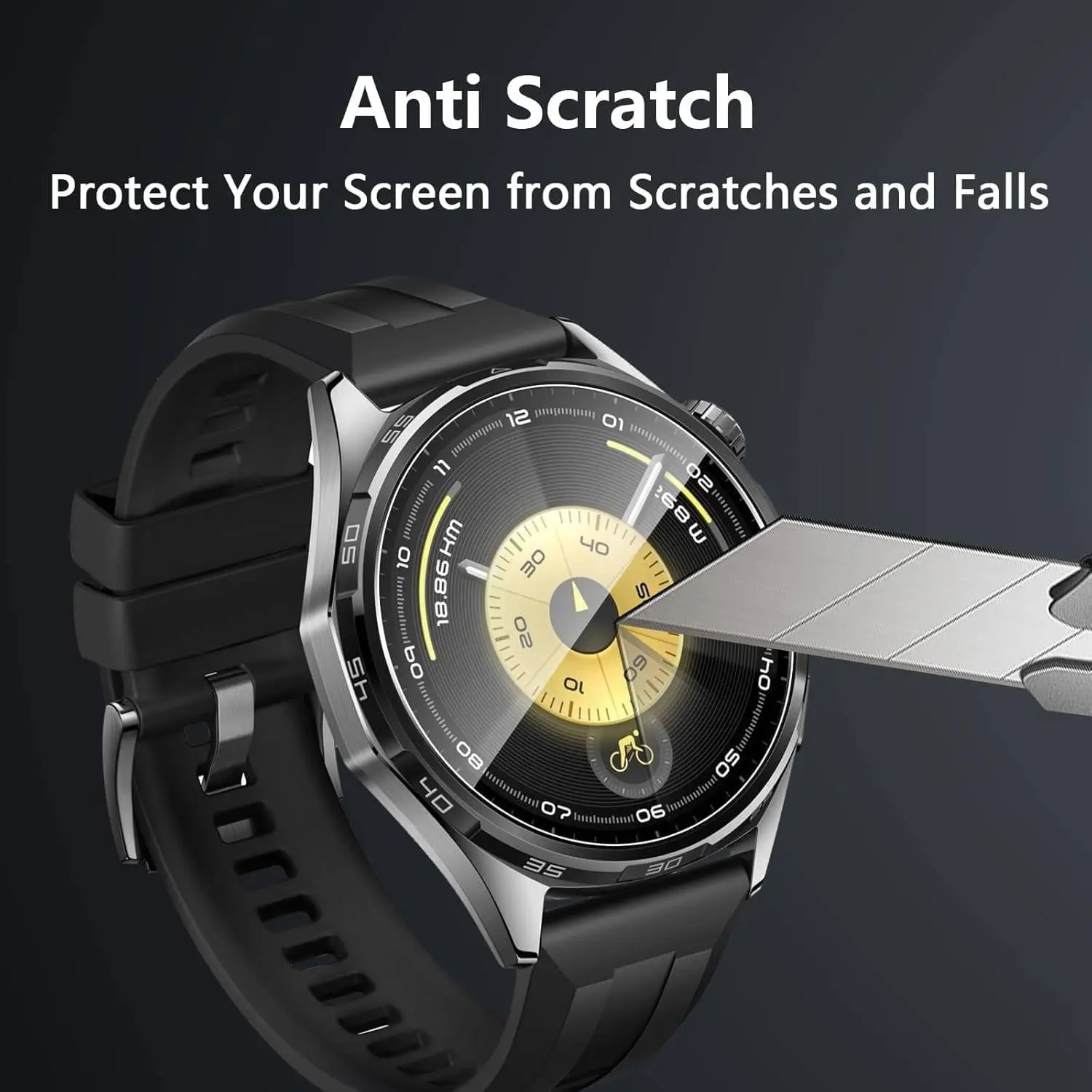 Tempered Glass Screen Protector with Auto-Alignment and Easy Installation Kit