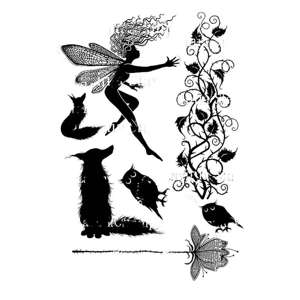 12 styles Clear Stamps for DIY Scrapbooking Card Making