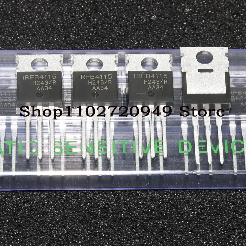 2022+ 10-50-100PCS 100% 새 원본 IRFB4115PBF IRFB4115 TO220