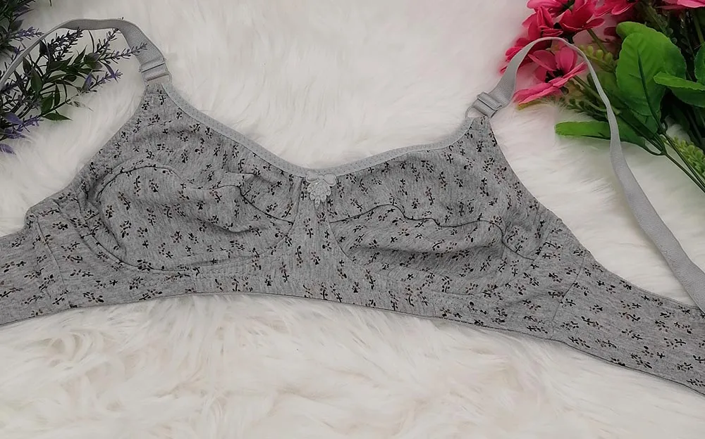 No rims bra A B C cup sexy bras for women comfrotable cotton lingerie Leisure Intimate cotton bra unlined printed sexy girl C32 3